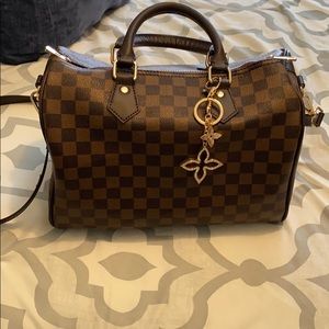 Leather Top Handle Purse